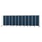 National Public Seating Room Divider, 6' Height, 11 Sections, Blue Panels and Grey Frame RDG6-11PT04 - alternate 1